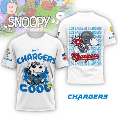 Los Angeles Chargers | Premium NFL Snoopy Cool Shirt