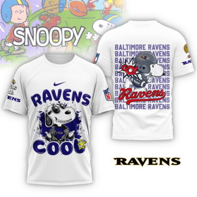 Baltimore Ravens | Premium NFL Snoopy Cool Shirt