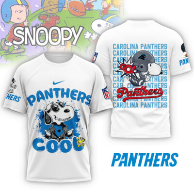 Carolina Panthers | Premium NFL Snoopy Cool Shirt