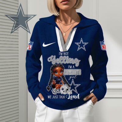 Dallas Cowboys | Premium NFL Fan Classic Knit Pullover - XL