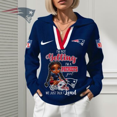 New England Patriots | Premium NFL Fan Classic Knit Pullover - XL