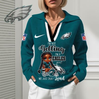 Philadelphia Eagles | Premium NFL Fan Classic Knit Pullover - S