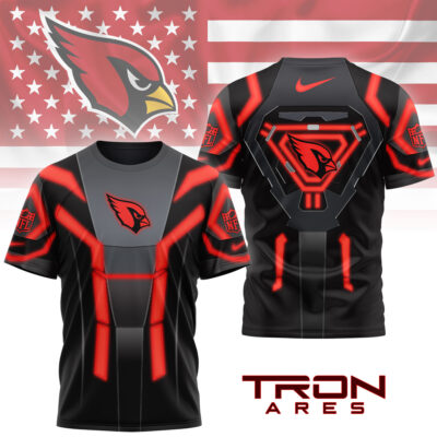 Arizona Cardinals | Premium NFL Sci-Fi Tron Ares 3D Shirt