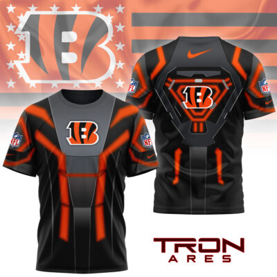 Cincinnati Bengals | Premium NFL Sci-Fi Tron Ares 3D Shirt