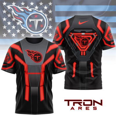 Tennessee Titans | Premium NFL Sci-Fi Tron Ares 3D Shirt