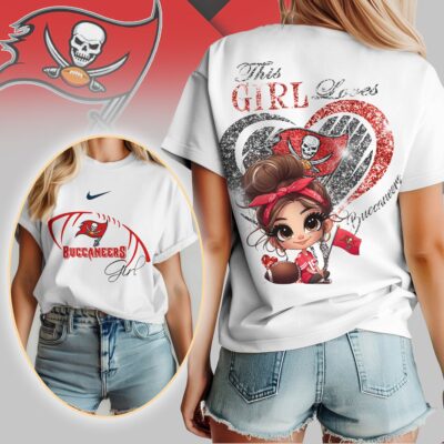 Tampa Bay Buccaneers | Premium NFL The Girl 3D Shirt
