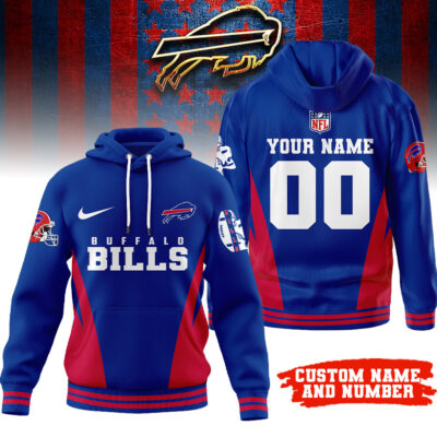 Buffalo Bills | Premium NFL Personalized Fan Hoodie - L