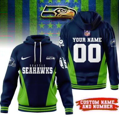 Seattle Seahawks | Premium NFL Personalized Fan Hoodie