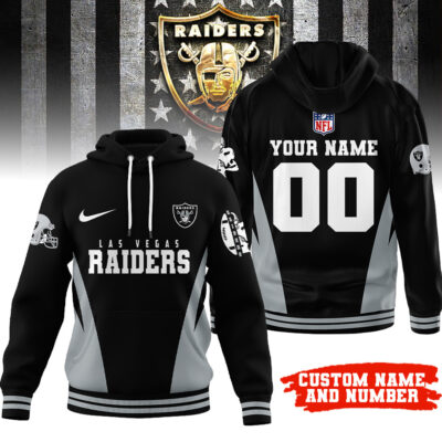 Las Vegas Raiders | Premium NFL Personalized Fan Hoodie - 4XL