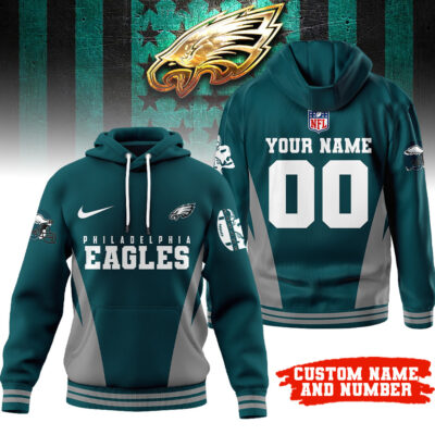 Philadelphia Eagles | Premium NFL Personalized Fan Hoodie - L