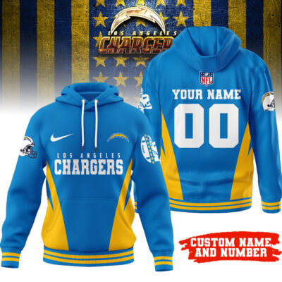 Los Angeles Chargers | Premium NFL Personalized Fan Hoodie