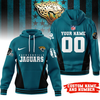 Jacksonville Jaguars | Premium NFL Personalized Fan Hoodie