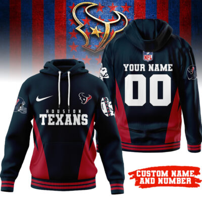 Houston Texans | Premium NFL Personalized Fan Hoodie - 2XL