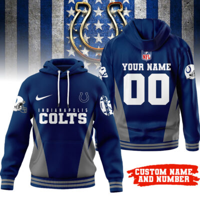 Indianapolis Colts | Premium NFL Personalized Fan Hoodie - 2XL