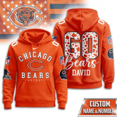 Chicago Bears | Premium NFL Custom Game Day Hoodie - 4XL