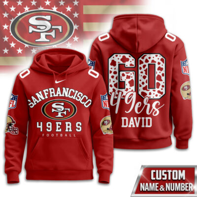 San Francisco 49ers | Premium NFL Custom Game Day Hoodie - L