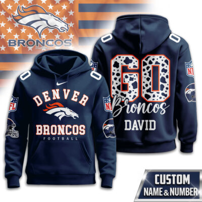 Denver Broncos | Premium NFL Custom Game Day Hoodie - S