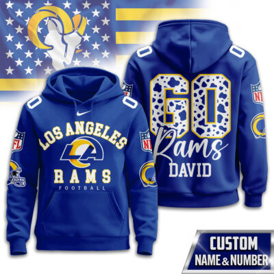 Los Angeles Rams | Premium NFL Custom Game Day Hoodie - S