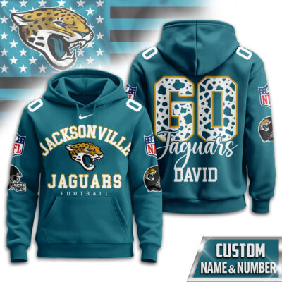 Jacksonville Jaguars | Premium NFL Custom Game Day Hoodie - 2XL