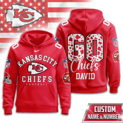Kansas City Chiefs | Premium NFL Custom Game Day Hoodie - XL