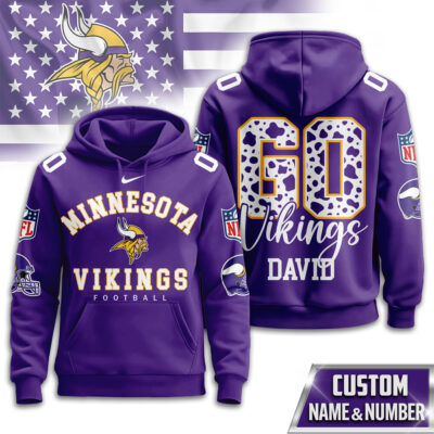 Minnesota Vikings | Premium NFL Custom Game Day Hoodie