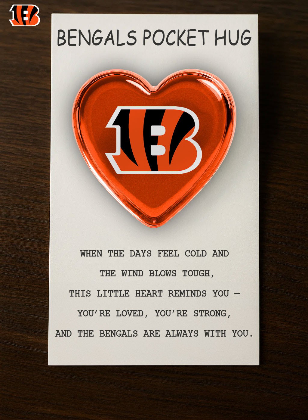 Cincinnati Bengals | Premium NFL Pocket Hug