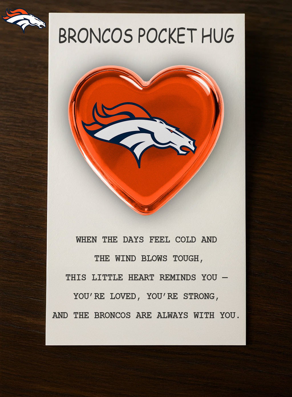 Denver Broncos | Premium NFL Pocket Hug