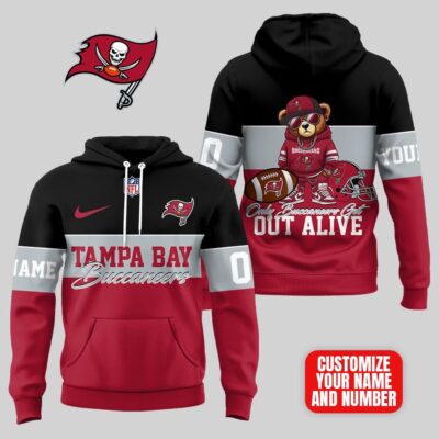 Tampa Bay Buccaneers | Premium NFL Customizable Teddy Bear Hoodie