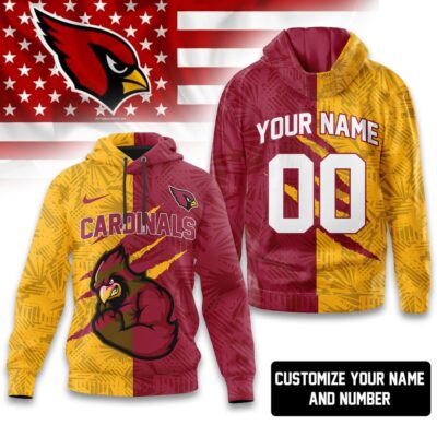 Arizona Cardinals | Premium NFL Split Color Hoodie