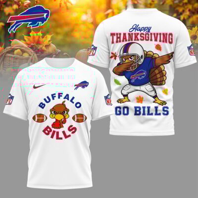 Buffalo Bills | Premium NFL Turkey Game 3D Shirt