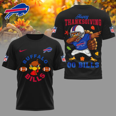 Buffalo Bills | Premium NFL Turkey Game 3D Shirt