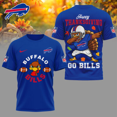 Buffalo Bills | Premium NFL Turkey Game 3D Shirt