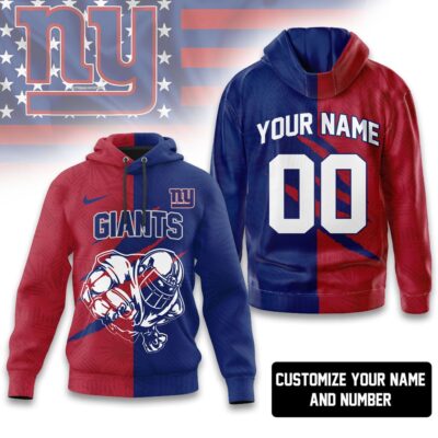 New York Giants | Premium NFL Split Color Hoodie