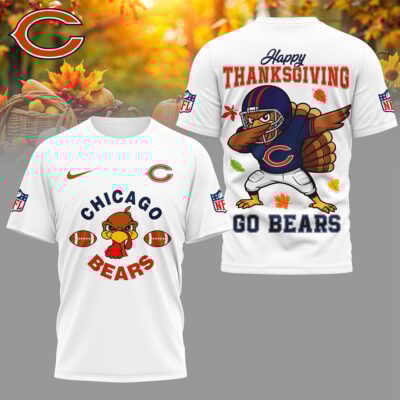 Chicago Bears | Premium NFL Turkey Game 3D Shirt
