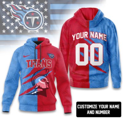 Tennessee Titans | Premium NFL Split Color Hoodie