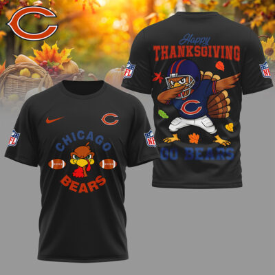 Chicago Bears | Premium NFL Turkey Game 3D Shirt