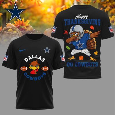Dallas Cowboys | Premium NFL Turkey Game 3D Shirt