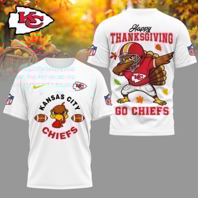 Kansas City Chiefs | Premium NFL Turkey Game 3D Shirt