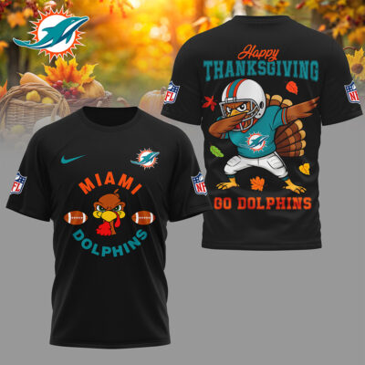 Miami Dolphins | Premium NFL Turkey Game 3D Shirt