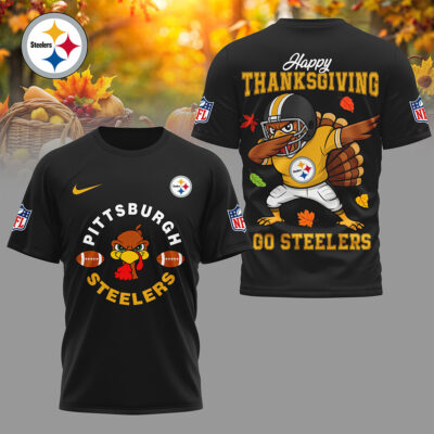 Pittsburgh Steelers | Premium NFL Turkey Game 3D Shirt