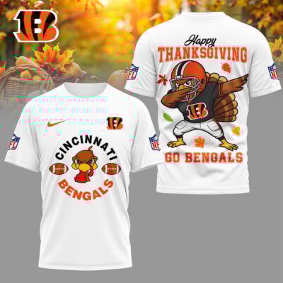 Cincinnati Bengals | Premium NFL Turkey Game 3D Shirt