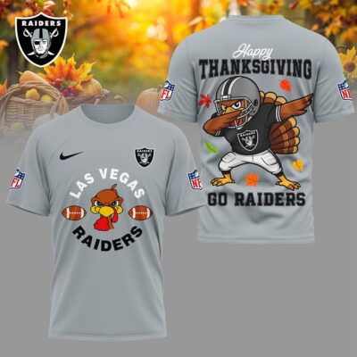 Las Vegas Raiders | Premium NFL Turkey Game 3D Shirt