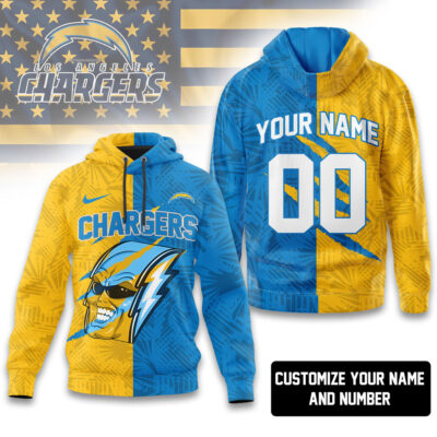 Los Angeles Chargers | Premium NFL Split Color Hoodie