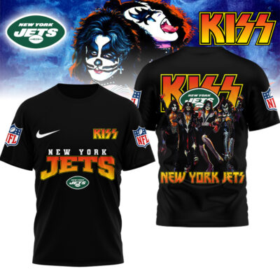 New York Jets | Premium NFL Kiss Band 3D Shirt - M