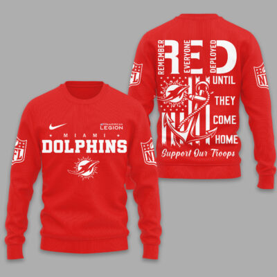 Miami Dolphins | Premium NFL Red Friday Shirt