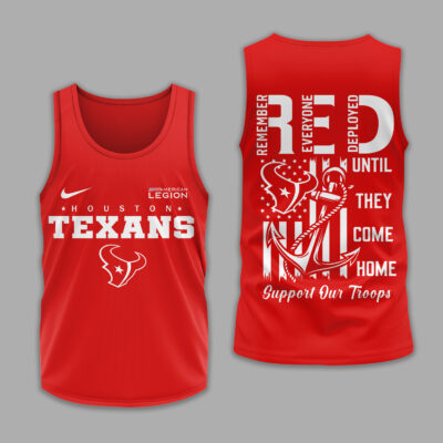 Houston Texans | Premium NFL Red Friday Shirt