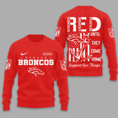Denver Broncos | Premium NFL Red Friday Shirt