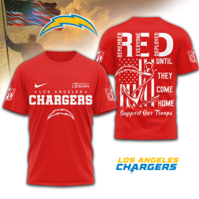 Los Angeles Chargers | Premium NFL Red Friday Shirt