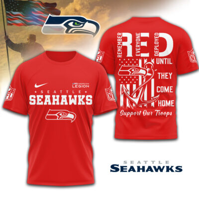 Seattle Seahawks | Premium NFL Red Friday Shirt