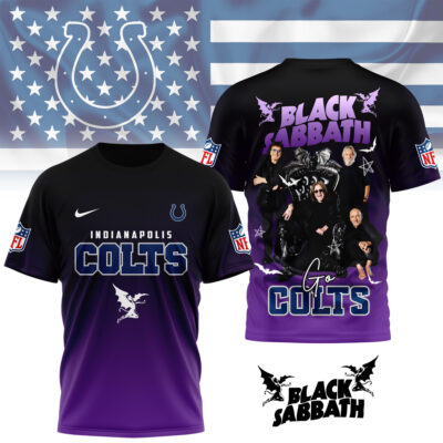 Indianapolis Colts | Premium NFL Black Sabbath Fan 3D Shirt